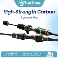 Ultra Light High Carbon Fiber Fishing Rod 1.6-2.1m Solid Tip Spinning Rod for Micro-Jigging In Fresh