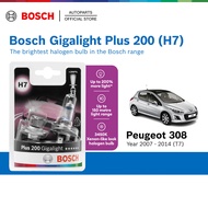 Bosch Gigalight Plus 200 H7 Headlight Bulb for Peugeot 308 T7