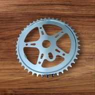 Crank chain disc 44T chrome bmx bikeRing crank basikal