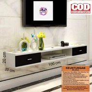 Tv table, modern minimalist multi-purpose tv rack, size 100x20x20