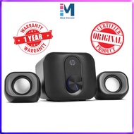 HP Wired Mini Multimedia Speaker/2.1 Compact Speaker Subwoofer/Pembesar Suara Multimedia Mini dgn Su