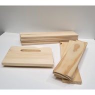 DIY / Unassembled Wooden Crate box with Glue Storage Box Organizer Box Storage