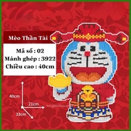 Lego Đồ Chơi Mô Hình Lắp Ráp Doraemon Thần Tài 40Cm Đồ Chơi Xếp Hình Doraemon 40Cm Cho Bé