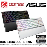 ASUS ROG STRIX SCOPE II 96 WIRELESS GAMING KEYBOARD X901 WITH 96% LAYOUT AND ROG NX MECHANICAL SWITC