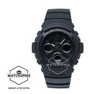 [Watchspree] Casio G-Shock Black Out Series Black Resin Band Watch AW591BB-1A AW-591BB-1A