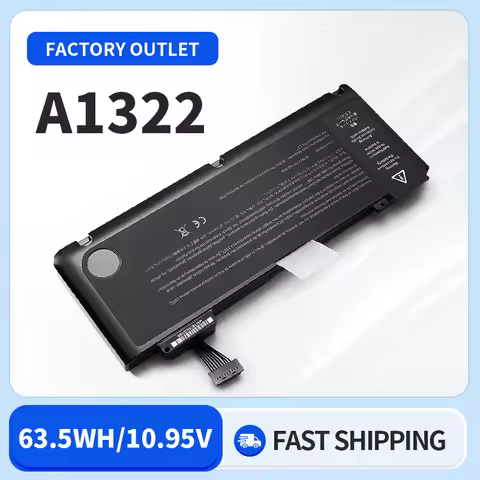 Somi A1322 A1278 Battery For Apple MacBook Pro 13" 2009 2010 2011 2012 MB991LL/A MB990LL/A MB990J/A 