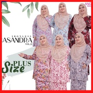 PLUS SIZE BAJU KURUNG IRONLESS (Kain jenis memeri/boleh tarik)5XL- 10XL DADA 50 - 58 RAYA 2023 CASAN
