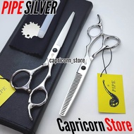 Gunting Rambut Pipe Silver Gunting Rambut Stainless #B