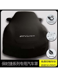 Elastic Rainproof Car Cover for Porsche 911 Carrera 992 GTS GT3 993 996 Full Body Vehicle Protection