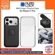 Quad Lock MAG case / Quad Lock Poncho Case / Tempered Glass / Camera Lens for iPhone 17 Pro