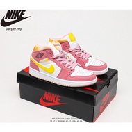 Nike Air Jordan 1 Mid AJ1 Joe 1 Mid-top All-match Casual Sports Shoes Men's and Women's Casual Shoes