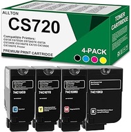 CS720 CS725 CX725 Toner Cartridge Compatible 74C10K0 74C10C0 74C10M0 74C10Y0 High Yield Toner Replac