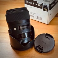 Sigma 35mm F1.4  (for Canon)