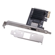 100/1000M/2.5G RJ45 Gigabit Network Card Wired Network Card RJ45 RTL8125BG Chipset PCIe PCI Express
