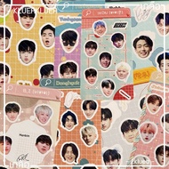 Die-Cut Stickers 6+3 Pieces iKON + bi Size 13.5*7.5 cm.