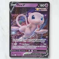 Pokemon VStar Semesta Mew V 053 Card/172 RR Indonesia