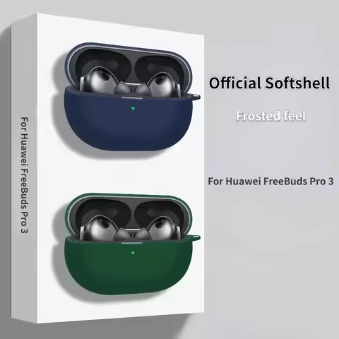 New For Huawei FreeBuds Pro 3 Case Solid color headphone cases With Hooks For Huawei FreeBuds Pro 3 