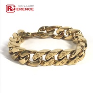 กำไลข้อมือโลหะทองเหลืองสลักชื่อย่อ LOUIS VUITTON LE1201