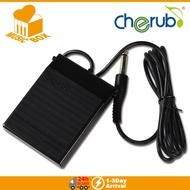 Piano Sustain Pedal Black Electronic Piano Sustain Damper Pedal Keyboard Instrument Accessories