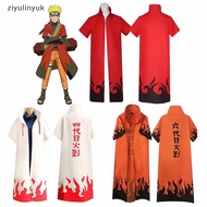 ziyulinyuk Anime Naruto Cosplay Cloaks Hokage Namikaze Minato Uniform Kakashi Capes Costume EN