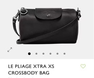 Longchamp Le Pliage Xtra XS Crossbody Bag 瓏驤小牛皮圓筒斜跨包 (4色入)