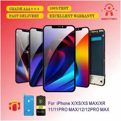 10Pcs Grade AAA+++ JK INCELL LCD Replacement Touch Screen Assembly For iPhone 13 X XS XR 11 12PRO MA