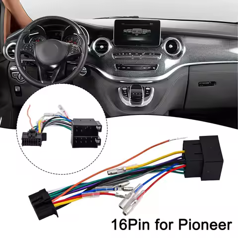 Car Wiring Harness Connector Adaptor Cable For Pioneer DEH Radio For Pioneer MVH Radio CD Player Plu