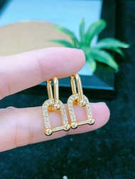 10K QUALITY GOLD EARRINGS (385)