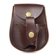 Outdoor Hunting Slingshot Catapult Belt Pouch Bag (Brown)