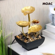 [ Tabletop Water Fountain, Indoor Fountain, Dynamic, Automatic Pump Circulating Fountain ,Small Desk Waterfall Fountain