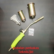 PROMO- BLANDER BAKAR LPG HEATING TORCH PJ 40CM 3 KEPALA BLOWER GAS