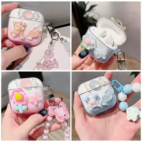 Fashion DIY LP40 Cover for Lenovo LP40S Case Cute Decor for Thinkplus Livepods Funda Earphone LP40 P