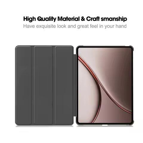 PU Leather Case For OnePlus Pad 2 3 Pad 4 Pro OPPO Pad 4 5 Pro 13.2 Inch Trifold Stand Hard Shell Sh