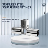 EC Square Tube Connector Connection Fastener Fixed Joint 3 Way Elbow  Fitting