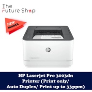 Hp 3003DN (3G653A) LaserJet Pro Printer (Replace M203DN) - Print only / Auto Duplex / Come with tone