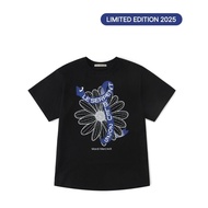 เสื้อยืด MARDI MERCREDI Flowermardi Le Serpent Blue 2025