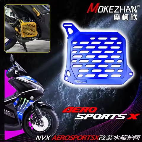 FOR YAMAHA NVX155 AEROSPORTS X NVX AEROX 155 AEROX155 2025+ Motorcycle Radiator Grill Guard Cover En