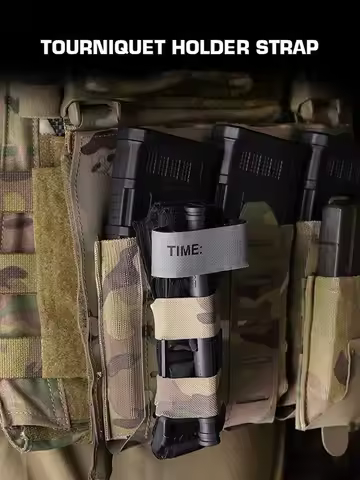 OPHIDIAN Outdoor Emergency Molle Tourniquet Fixer Carrying Bag Quick Tourniquet Holster Bag Outdoor 