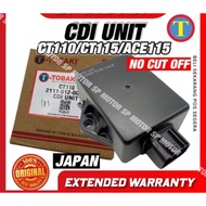 MODENAS CT110 ACE115 CT115 CT 110 115 KRISS120 CDI UNIT STANDARD 100% ORIGINAL BRAND TOBAKI HIGH QUA