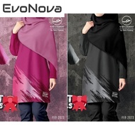 EvoNova Baju Muslimah Labuh Couple Set BLVCKROSE APPAREL Baju Jersey Muslimah Murah Custom Name Pere