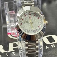Rado Diastar day date Premium Quality Quartz Analog Stainless Steel Watches For women Jam Tangan per