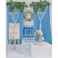 👍 Paket Dekorasi Lamaran Backdrop Background Lamaran Nikah Lamaran