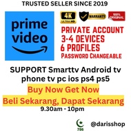 {100% PRIVATE  } AMAZON PRIME VIDEO MALAYSIA / USA / INDIA 920 1108 1121