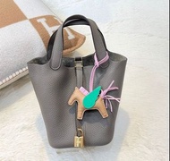 Hermes Picotin 18 石器灰金