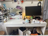 雙人書枱142cm長50cm闊