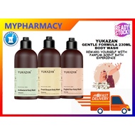 YUKAZAN GENTLE FORMULA 230ML BODY WASH