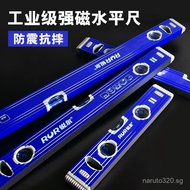 RUR Level Water Ruler High Precision With Magnetic Level Ruler Aluminium Alloy Level Balancing Ruler