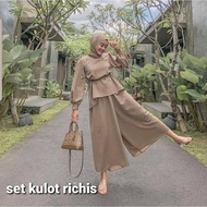 BEAUTIFUL RICHIS CULOT SET CLOTHING SET/ MODERN CLOTHING SET/ LATEST CLOTHING SET/ /