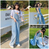 [Grace] (Ready Stock) Autumn Overalls 2025 Korean Version Loose Jeans GR3529 #