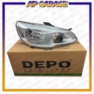 [ORIGINAL DEPO TAIWAN] Proton Saga VVT (2016) Headlamp Head Lamp Light Lampu Depan (Driver Right Sid